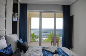 Apartament Gray z BEZPOŚREDNIM WIDOKIEM na morze- Nadmorski Luksus Apartamenty in Ustronie Morskie